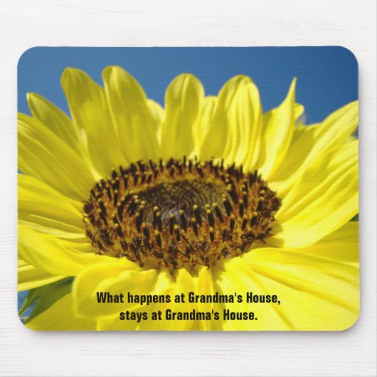起こる何が祖母の家で祖母のmousepad マウスパッド (正面)