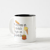 起こる何がBabciaでBabciaの滞在で ツートーンマグカップ (正面左)