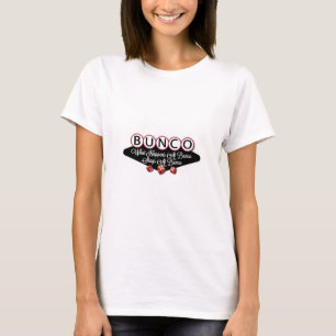 -起こる何がBuncoでBuncoの滞在でおもしろいなBuncoか Tシャツ