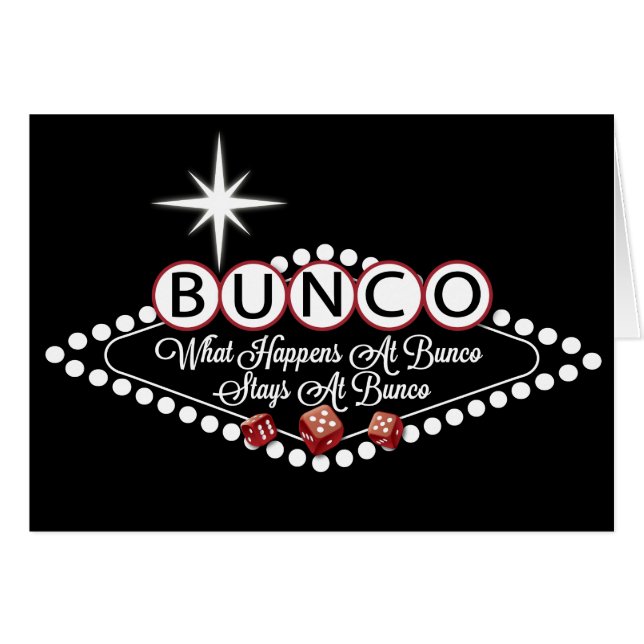 起こる何がBuncoのおもしろいでBuncoの滞在で (正面横)