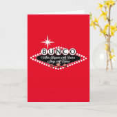 起こる何がBuncoのおもしろいでBuncoの滞在で カード (黄色い花)