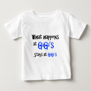 起こる何がGiGiで ベビーTシャツ