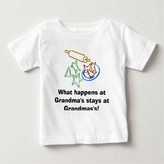 …起こる何がGranで祖母の滞在で、image2 ベビーTシャツ (正面)
