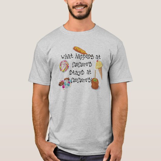 起こる何がMemereでMemereの滞在で Tシャツ (正面)