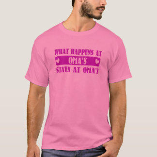 起こる何がOmaで Tシャツ
