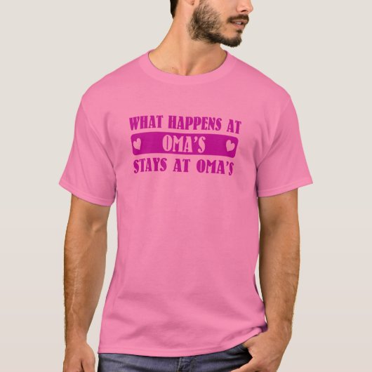 起こる何がOmaで Tシャツ (正面)
