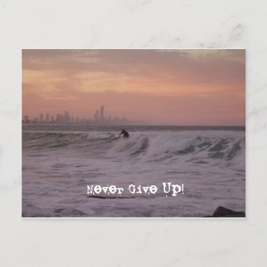 起与えきるな！ ポストカード (正面)