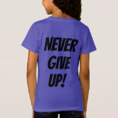 起与えきるな！ Tシャツ (裏面)