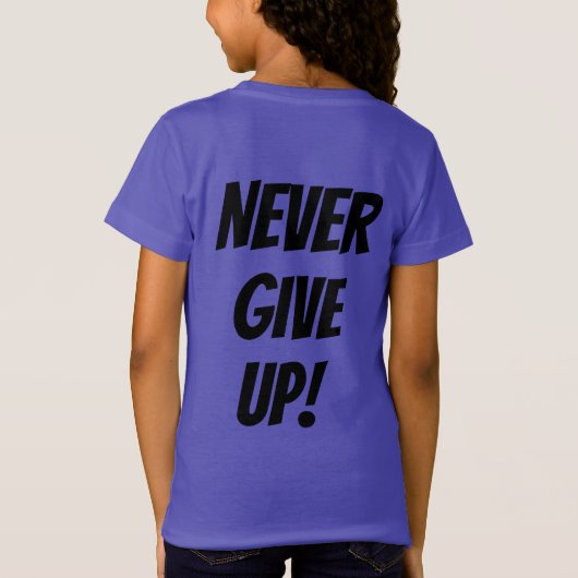 起与えきるな! Tシャツ (裏面)