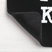 起亜のハートTシャツが好き マウスパッド (コーナー)