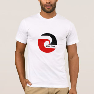 起亜オラ&マオリ国旗、ニュージーランド/スポーツ、ラグビー Tシャツ