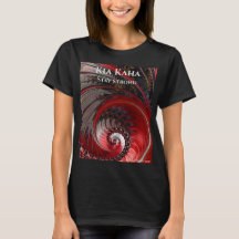 起亜カハステイストロンフの女性のTシャツ