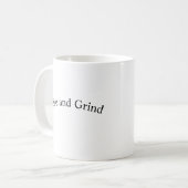 起伏やる気を起こさせる コーヒーマグカップ (正面左)