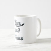 起伏 コーヒーマグカップ (正面右)