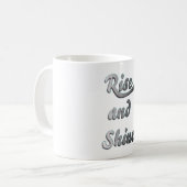 起伏 コーヒーマグカップ (正面左)