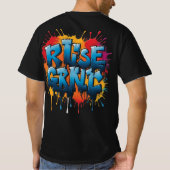起伏 Tシャツ (裏面)