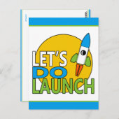 起動する ポストカード (正面/裏面)