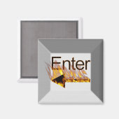 起動時にコンピュータのキーボード鍵を入力 マグネット (正面/裏面)