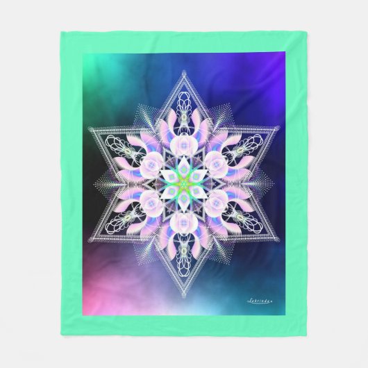 起動 フリースブランケット (正面)