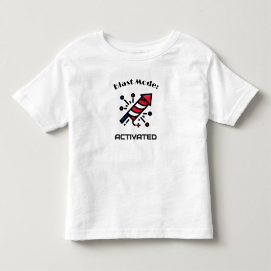 起動！愛国心あふれるTシャツ トドラーTシャツ (正面)