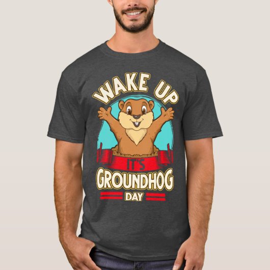 起床の日 Tシャツ (正面)