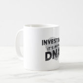 起業家がDNAのCEOビジネスに投資 コーヒーマグカップ (正面左)