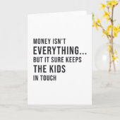 起業家のお金は全てではないキッズマネージャー カード (黄色い花)