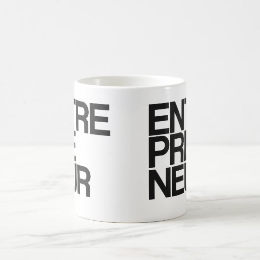 起業家のコーヒー・マグ コーヒーマグカップ (中央)