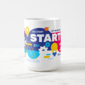 起業家の信条 コーヒーマグカップ (中央)