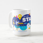 起業家の信条 コーヒーマグカップ (正面左)