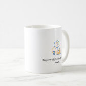 起業家の定義 パーソナライズデザイン コーヒーマグカップ (正面右)