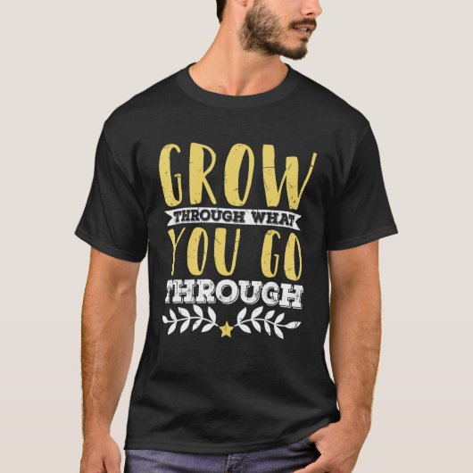 起業家を通じて成長する Tシャツ (正面)