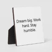 起業家ウォールデコール – 成功引用文プリント フォトプラーク (正面)