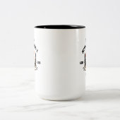 起業家モチベーション成功マインドCAギフト ツートーンマグカップ (中央)