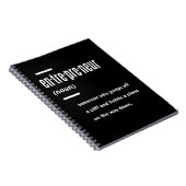 起業家定義ギフトアイディア ノートブック (右側)