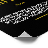 起業家感動的引用文 ポスター (角)