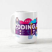 起業家精神 コーヒーマグカップ (正面左)