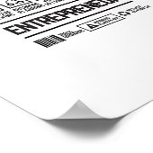 起業家 ポスター (角)