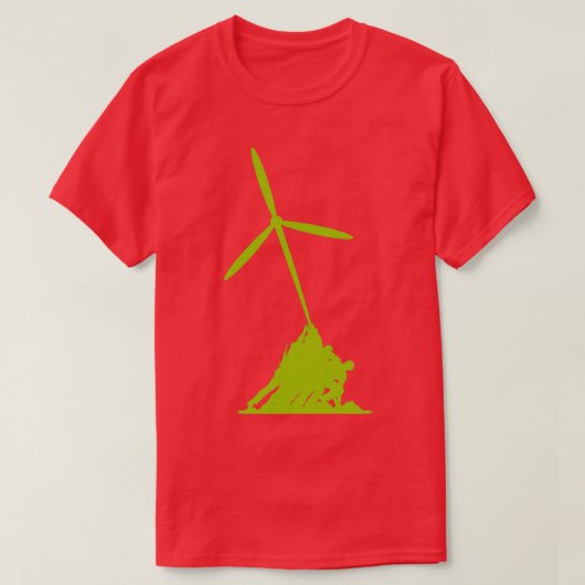 起毛式風車 Tシャツ (デザイン正面)