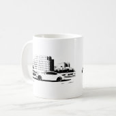 起源のクーペの圧延の打撃 マグカップ (正面左)