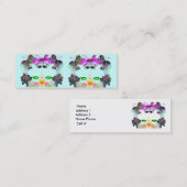 起源のプロフィールカード スキニー名刺 (正面/裏面)