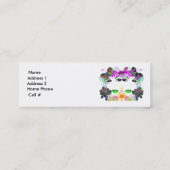 起源のプロフィールカード スキニー名刺 (裏面)