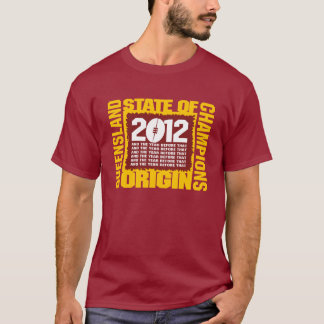 起源の2012州 Tシャツ
