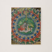 起源の2:22神によって作成されるイブ、frのコピーを摸写して下さい ジグソーパズル (縦)