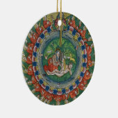 起源の2:22神によって作成されるイブ、frのコピーを摸写して下さい セラミックオーナメント (右)