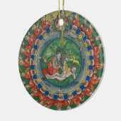 起源の2:22神によって作成されるイブ、frのコピーを摸写して下さい セラミックオーナメント (左)