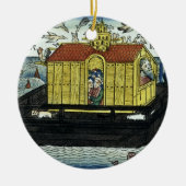 起源の6:11 -ニュルンベルクのよだれかけからの24ノアの箱舟、 セラミックオーナメント (正面)