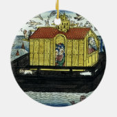 起源の6:11 -ニュルンベルクのよだれかけからの24ノアの箱舟、 セラミックオーナメント (裏面)