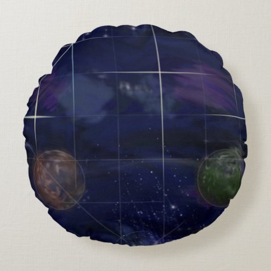 起源日4: 星2014年 ラウンドクッション (正面)