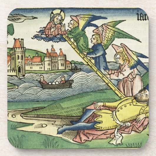 起源28 「ニュルンベルクからの10ヤコブの梯子、 コースター (正面)